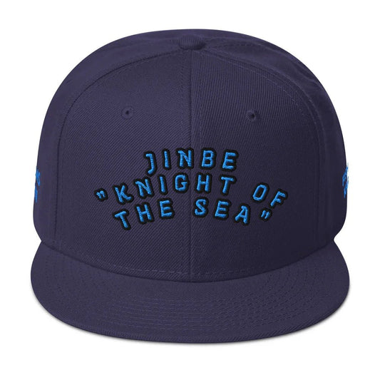 One Piece Raw Jinbe Knight of the Sea Navy Snapback Hat - One Piece Raw