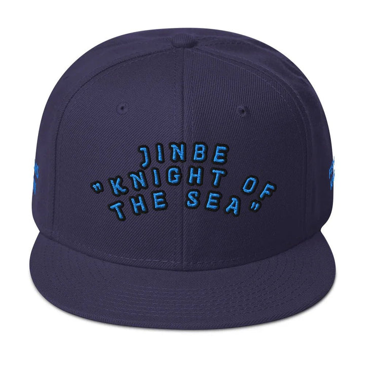One Piece Raw Jinbe Knight of the Sea Navy Snapback Hat - One Piece Raw