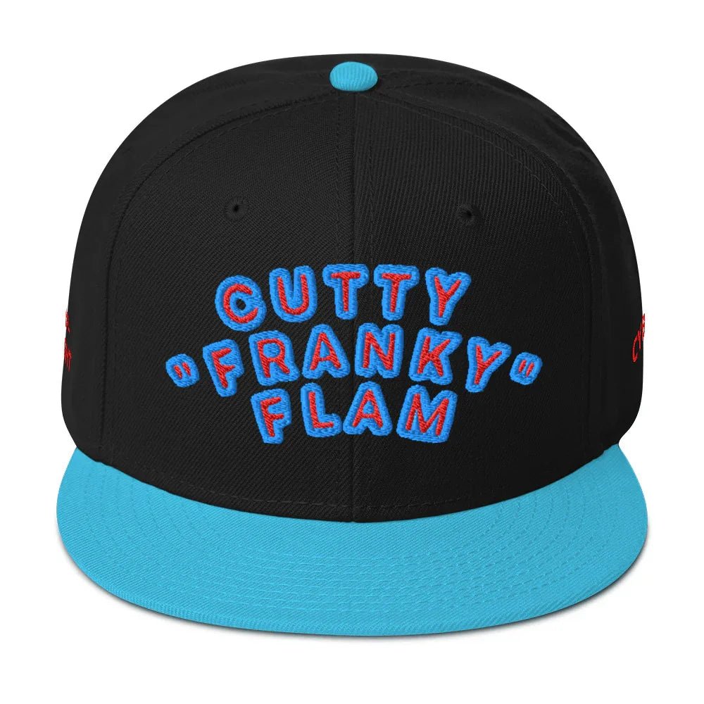One Piece Raw One Piece Franky Cap with Blue Brim - One Piece Raw