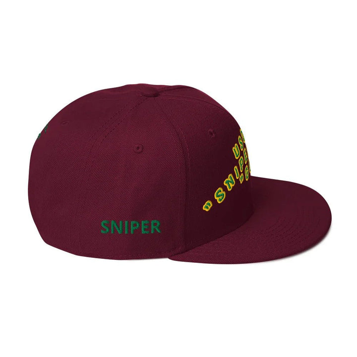 One Piece Raw Usopp Sniper King God Maroon Cap - One Piece Raw