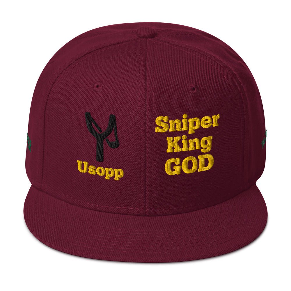 Usopp Snapback Hat – One Piece Anime Streetwear Cap - One Piece Raw