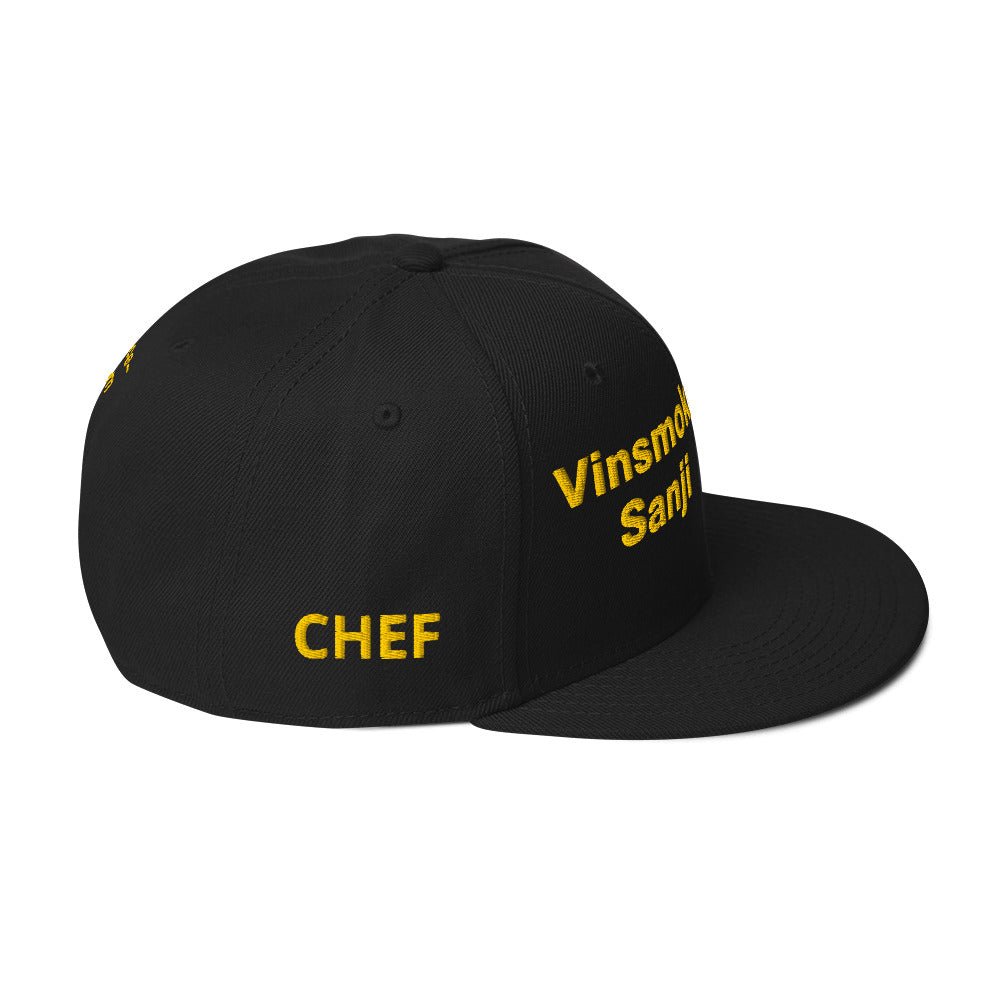 Vinsmoke Sanji Snapback Hat – One Piece Anime Streetwear Cap - One Piece Raw