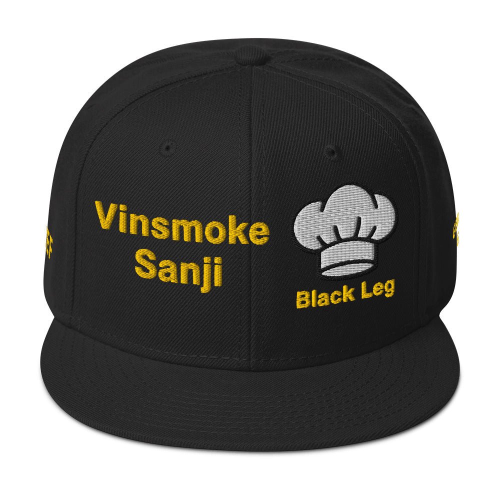 Vinsmoke Sanji Snapback Hat – One Piece Anime Streetwear Cap - One Piece Raw