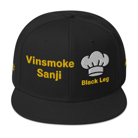 Vinsmoke Sanji Snapback Hat – One Piece Anime Streetwear Cap - One Piece Raw